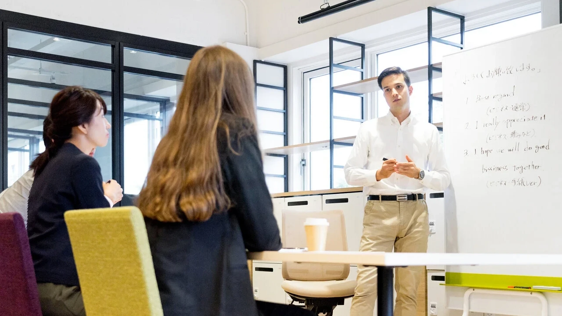 受講者のレベルの高さに刺激を受けた