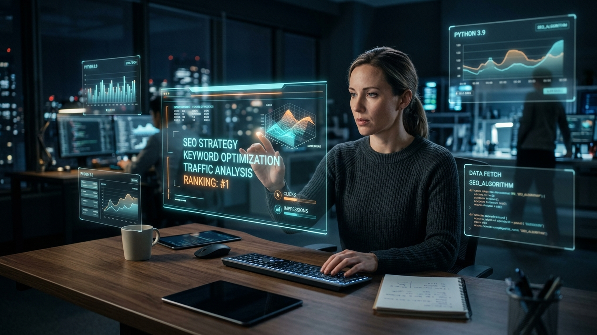 AIキーワード調査で検索意図を正しく分析するイメージ