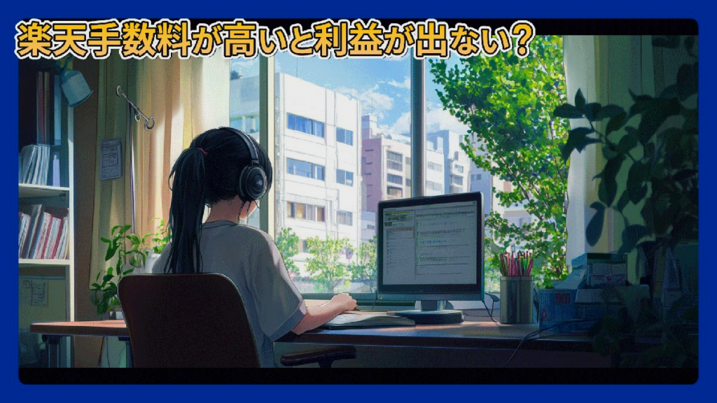 楽天の手数料が高すぎて利益が出ない？コスト構造の見直し方