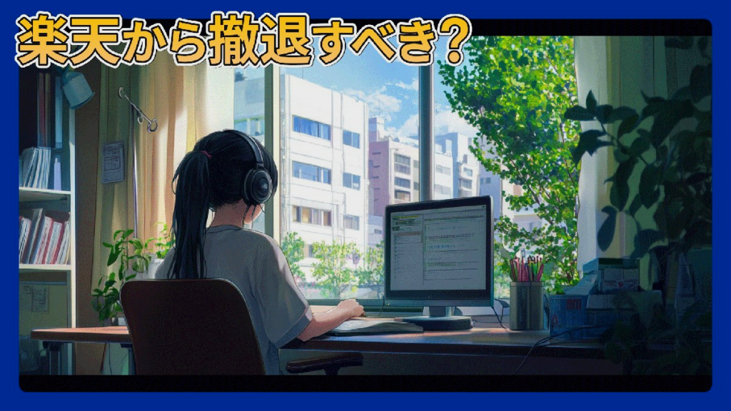 楽天から撤退すべき？続けるべきか迷ったときの判断基準